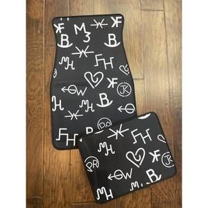 NEW GG WESTERN car floor mat set in branded